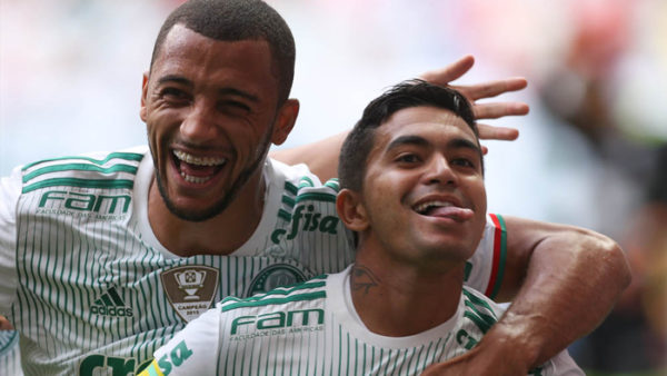 Palmeiras faz a festa da torcida no Mané Garrincha, vence Fluminense e segue na liderança. (Foto: Agência Palmeiras)