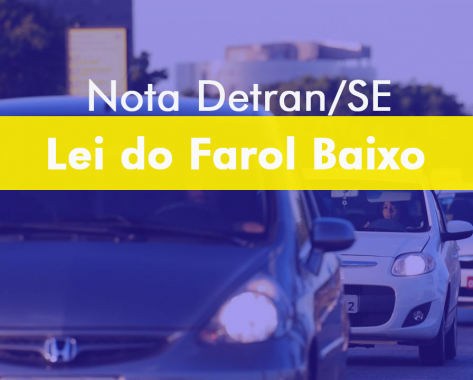 A lei federal entrou em vigor em 8 de julho e determina que o farol baixo seja usado em todas as rodovias, mesmo durante o dia