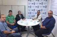 São Cristóvão: prefeito eleito faz visita de cortesia à sede da CGU/Sergipe
