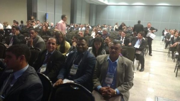 Prefeitos de Maruim e Santo Amaro das Brotas em Brasília. (Foto:  Ascom/Maruim)