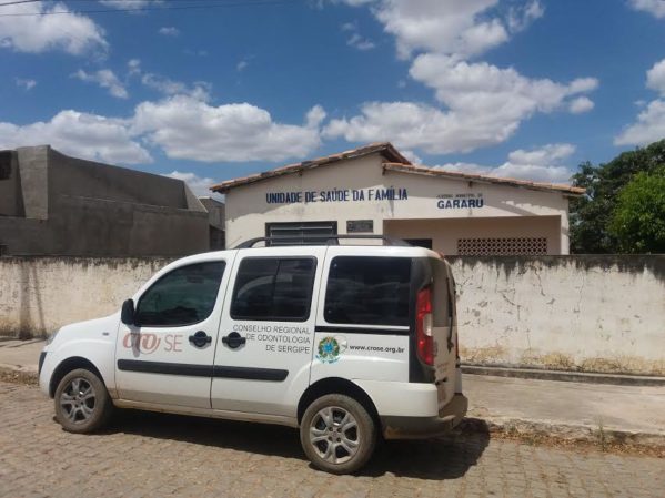 CRO-SE faz interdição ética em Unidade de Saúde da Família de Gararu . (Foto: CRO/SE)