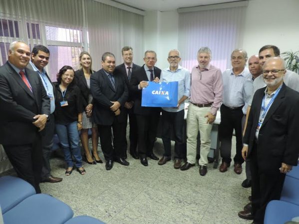 O encontro, que contou com a presença de todos os executivos do banco do Estado. (Foto: Divulgção/ascom)