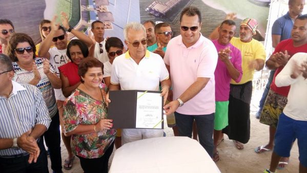 Governador autorizou processo licitatório para construção de dois atracadouros em Itaporanga. (Foto: Orácio Oliveira)