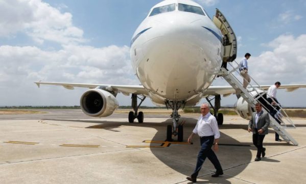  Presidente Michel Temer durante desembarque em Paulo Afonso na Bahia - Beto Barata/Divulgação Presidência