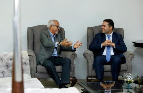 Edvaldo se reúne com o governador de Alagoas e com o prefeito de Maceió