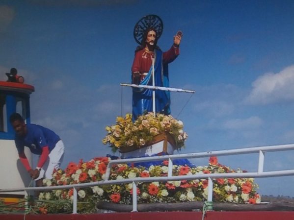Tradição da procissão de Bom Jesus dos Navegantes completa 113 anos em Propriá (SE) (Foto: Jorge Luiz)