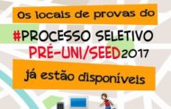 Seed divulga locais de provas do Pré-universitário