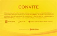 I Encontro de Planejamento Pedagógico de Socorro acontece nesta quarta-feira, 8