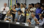 Prefeito Marcos Santana participa do ato de assinatura da homologação dos Planos Intermunicipais de Resíduos Sólidos do Estado