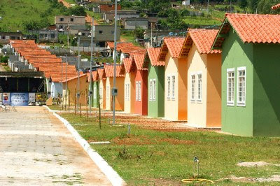 Conjunto habitacional do PMCMV. Fonte: Agência Brasil 