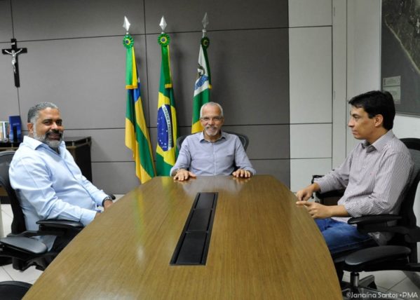 Edvaldo anuncia o coronel Luis Fernando como secretário da Defesa Social. (Foto: Janaína Santos/AAN) 