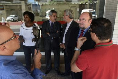 João Daniel (PT) participou, nessa quinta-feira, dia 25, da comitiva de deputados petistas que visitou as pessoas feridas durante as manifestações realizadas ontem em Brasília.