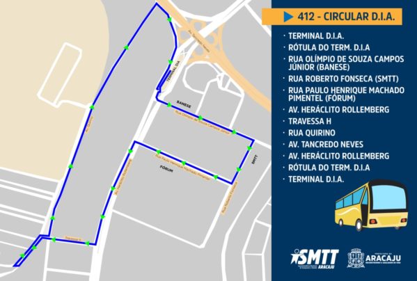 Em Aracaju, nova linha de ônibus começa a circular na segunda-feira