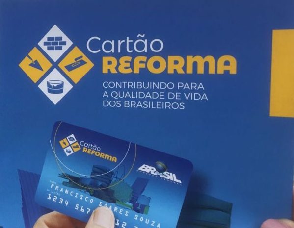 Cartão Reforma foi lançado em novembro do ano passado