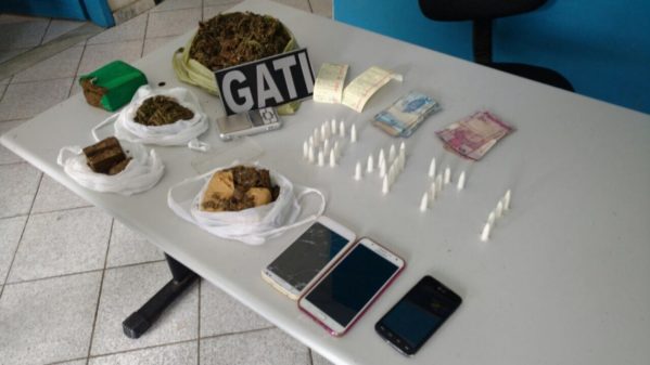 Homens são presos por tráfico de drogas na festa do Mastro, em Capela