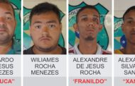 Presos mais quatro integrantes da quadrilha de 