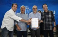 Edvaldo assina convênio com a Caixa e iniciará R$ 300 milhões em obras em Aracaju