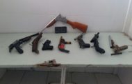 Polícia Militar apreende 8 armas no Bairro Santa Maria