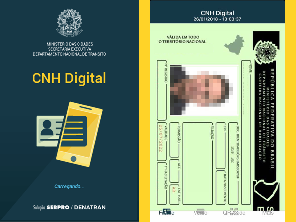 Condutores de Sergipe já podem solicitar a CNH Digital 