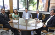 Ulices Andrade recebe presidente da OAB e define ações para aproximar advogados do TCE