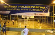 Prefeitura de Maruim inaugura quadra poliesportiva no Pau Ferro