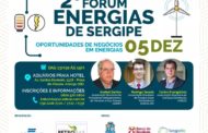 II Fórum Energias de Sergipe acontece nesta quarta, 5
