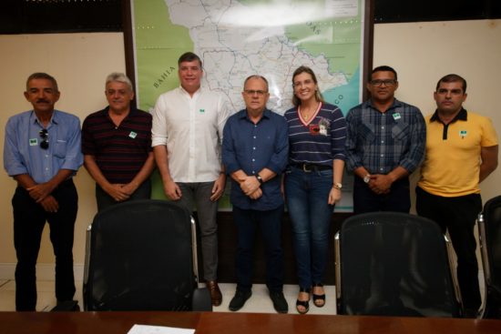 Presidente da FAMES e prefeitos do Baixo São Francisco se reúnem com Governador Belivaldo Chagas para solicitar instalação de INSS em Neópolis