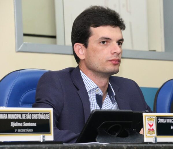 Bancada do MDB na Câmara de São Cristóvão indica Paulo Junior para pré-candidato a vice de Marcos Santana