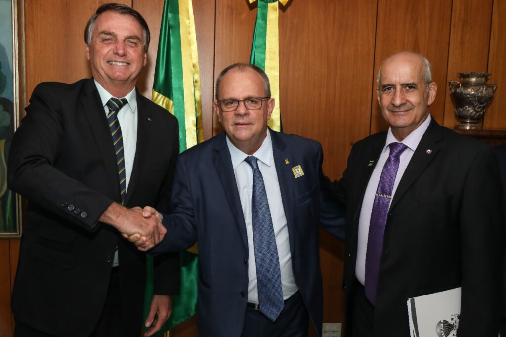 Em reunião com o presidente da República, Belivaldo Chagas fala sobre Petrobrás, enfrentamento à Covid-19, abastecimento de água e Fafen