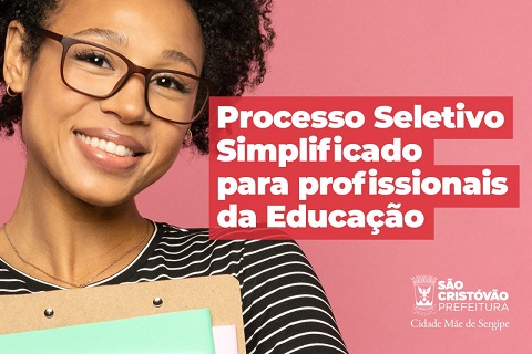 Prefeitura de São Cristóvão abre PSS para contratação de profissionais da educação
