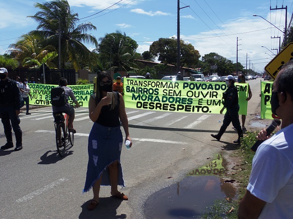 Mais um protesto na Zona de Expansão de Aracaju