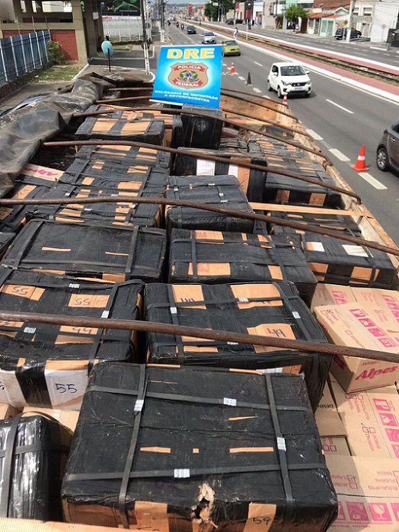 Mais de cinco toneladas de maconha são apreendidas na BR-101 em Estância