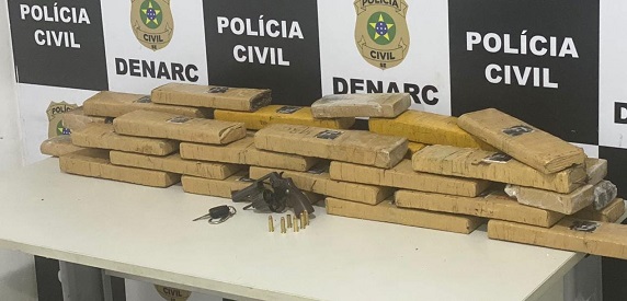 Polícia Civil apreende 40 kg de maconha na Grande Aracaju; um suspeito morreu em confronto
