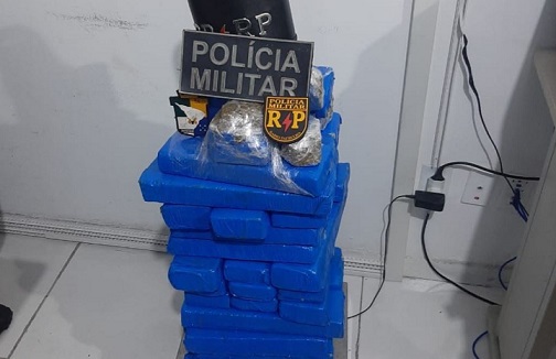 Polícia Militar apreende 43 kg de maconha em Aracaju
