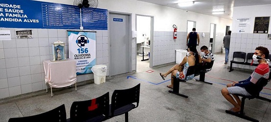1,8 mil pacientes com síndromes gripais foram atendidos em Aracaju nas últimas 24 horas
