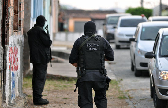 Dois mortos e quatro presos durante operação policial  em Rosário do Catete