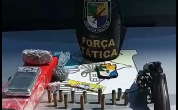 Policiais militares prendem suspeito por roubos e homícidios na Grande Aracaju