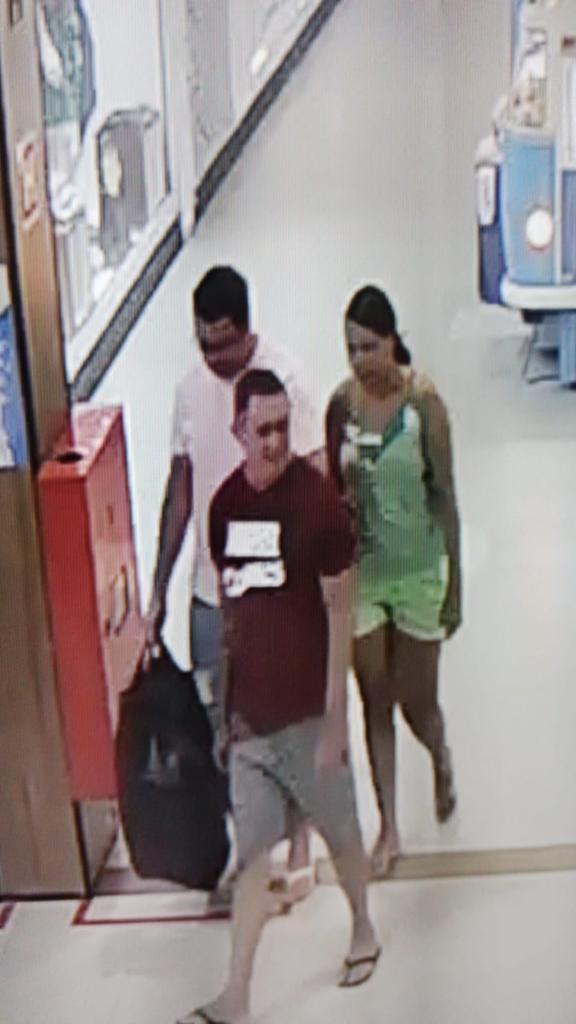 Polícia Civil divulga imagens de suspeitos de furtar shopping na Grande Aracaju