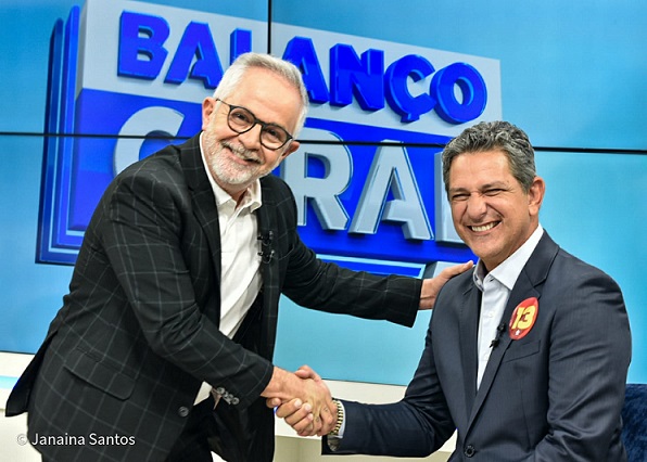 Rogério Carvalho apresenta propostas para transformar Sergipe durante entrevista à TV Atalaia