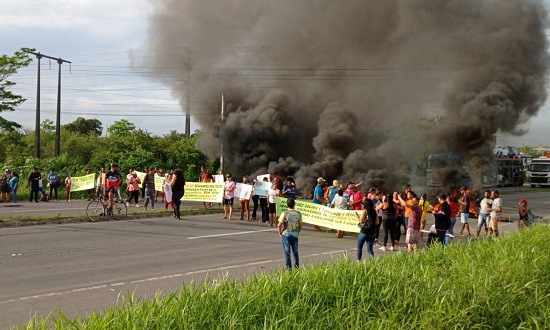 PRF divulga atualização sobre manifestação no trecho da BR-101 em Sergipe
