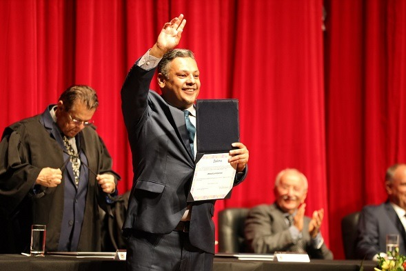 Ibrain de Valmir é diplomado como deputado estadual pela segunda vez
