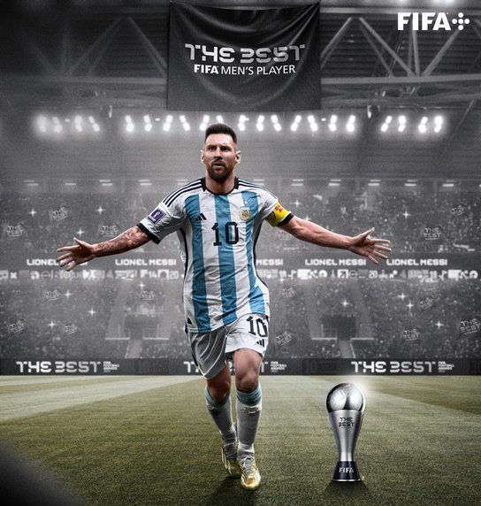 Lionel Messi é eleito o melhor do jogador do planeta pela Fifa