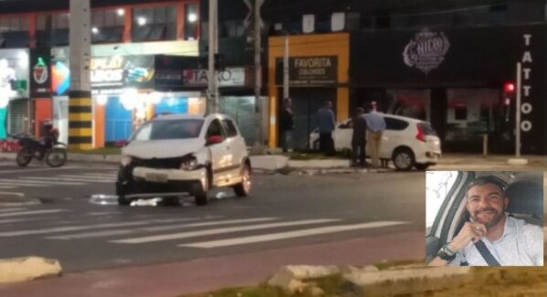 Jornalista Anderson Barbosa é vítima de acidente de trânsito em Aracaju