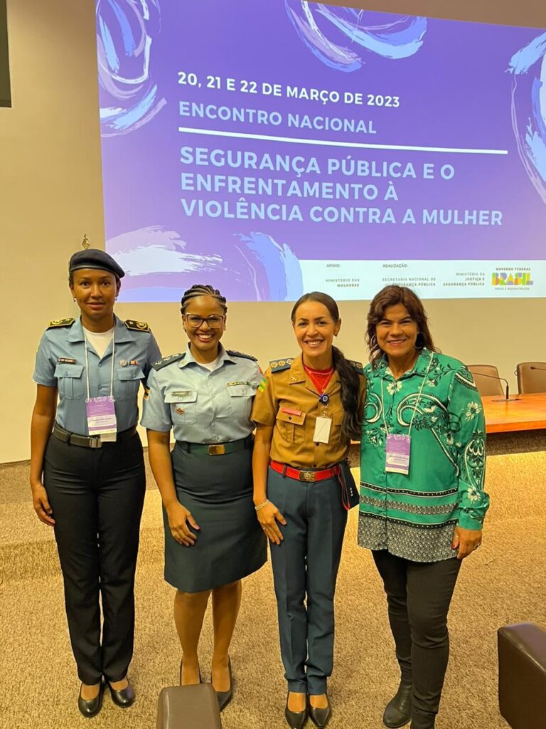 Profissionais da SSP/SE participam de Encontro Nacional em Brasília para o enfrentamento à violência contra mulher