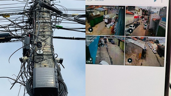 Polícia Civil identifica responsáveis por sistema de câmeras que serviam ao crime na região central de Aracaju; um suspeito morreu