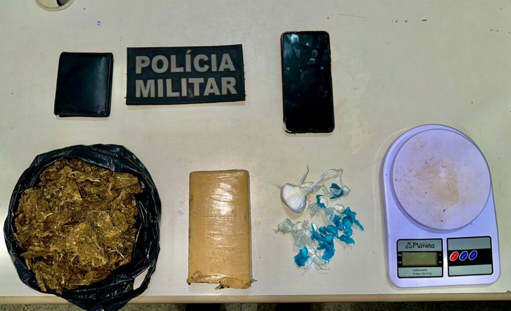Polícia Militar prende suspeito por tráfico de drogas e corrupção ativa em São Cristóvão