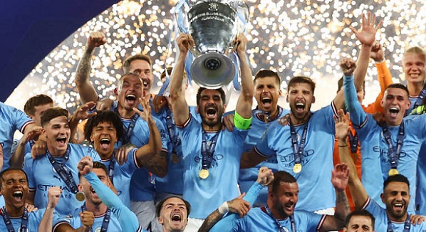 Manchester City vence a Inter de Milão e conquista a Liga dos Campeões pela primeira vez