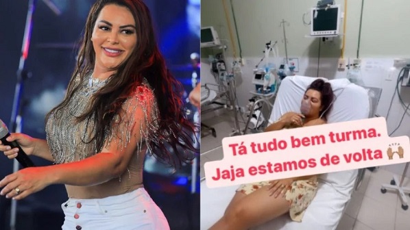 Cantora Marcia Fellipe é hospitalizada e cancela shows na Bahia