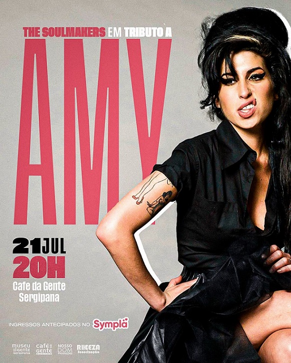 No mês do Rock Roll o Café da Gente Sergipana irá realizar um emocionante Tributo a Amy Winehouse