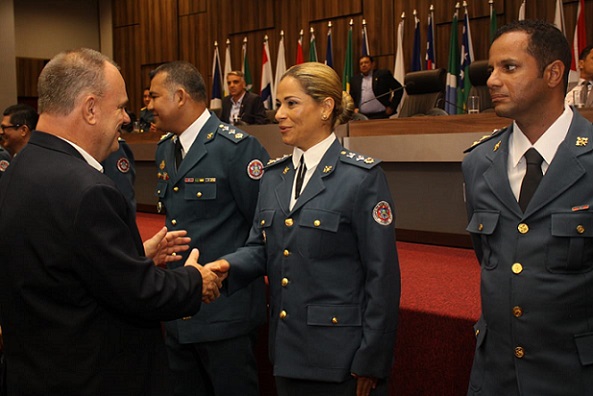 Secretário de Segurança Pública lamenta falecimento da tenente-coronel Aline Oliveira do CBM